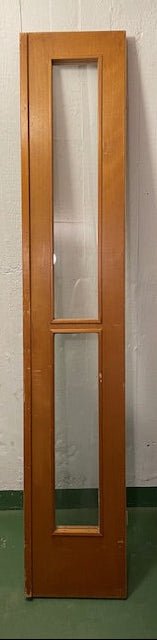 Dubbeldörr med glas från 1959. Bredd: 1105 mm Höjd: 2015 mm Tjocklek: 40 mm