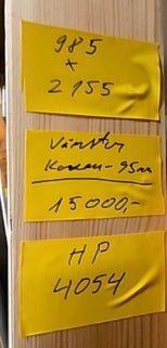 4054. Dörr med glas och karm