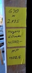 4025. Dörr med karm