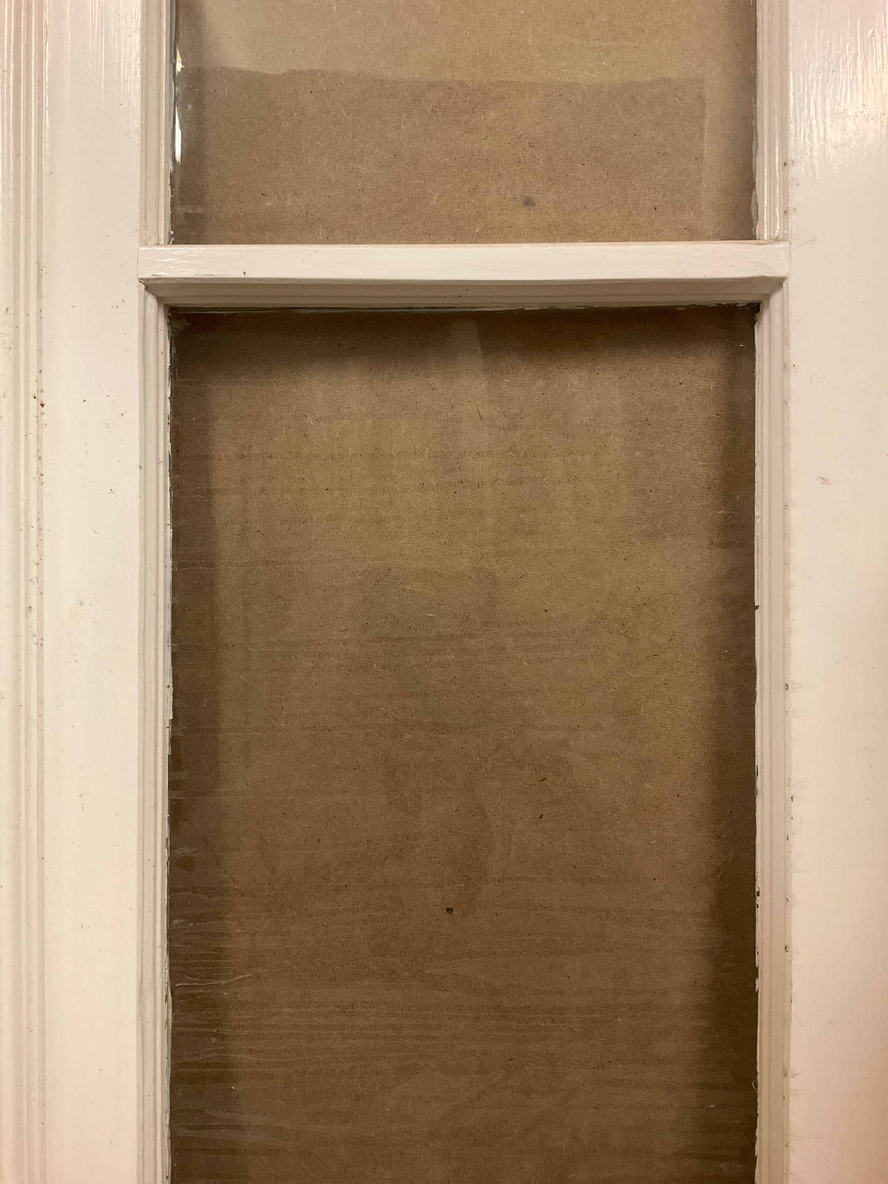 517. Pardörr med glas