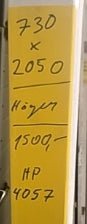 4057. Spegeldörr
