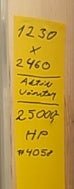 4058. Pardörr med karm