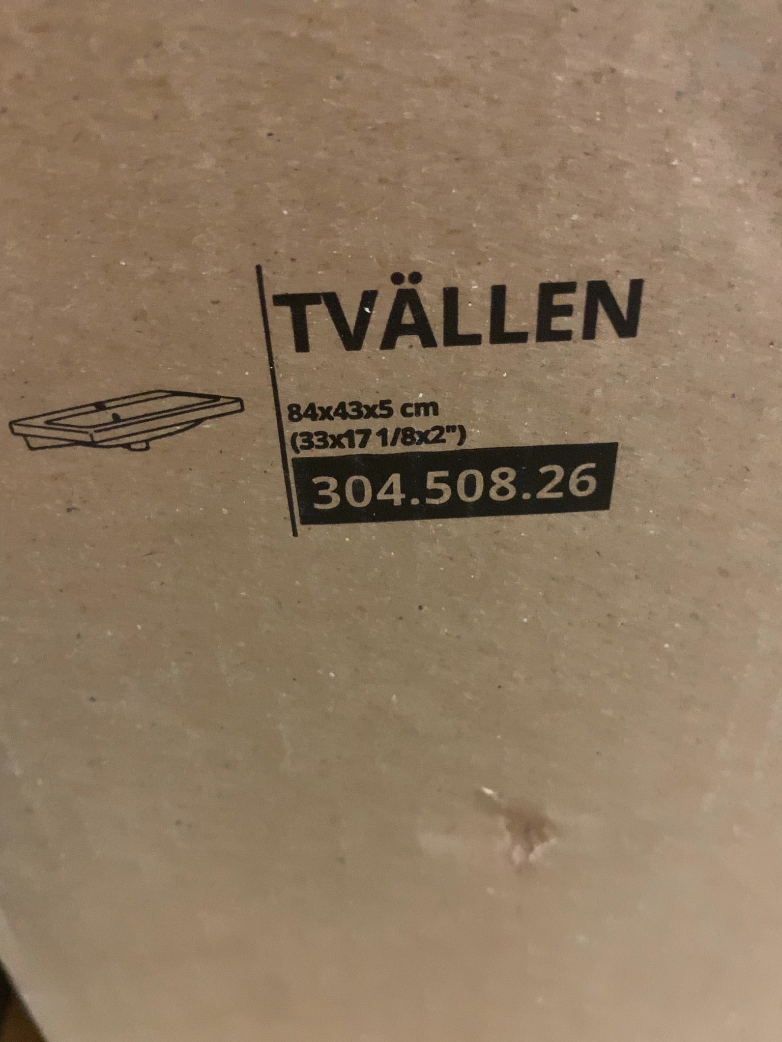 Kvar i kartongen alltså aldrig använt.
